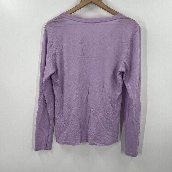 Sundry Purple Stars Long Sleeve - Picture 7 of 9